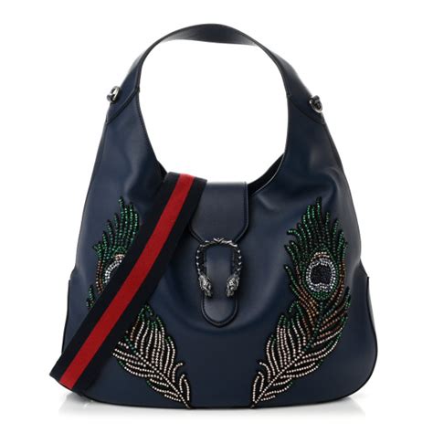 gucci dionysus hobo large feather